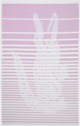 Lacoste strand törölköző L Ebastan Gelato 100 x 160 cm - lila Univerzális méret