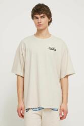 Karl Kani t-shirt bézs, férfi, nyomott mintás - bézs XL