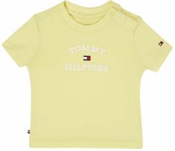 Tommy Hilfiger újszülött póló sárga - sárga 74