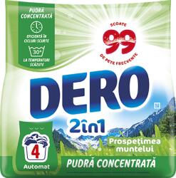 DERO Detergent automat, 300 g, 4 spalari, 2in1 Prospetimea muntelui