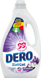 DERO Detergent lichid, 2 L, 40 spalari, Levantica si Iasomie