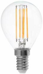 V-TAC 6W E14 hideg fehér filament P45 LED égő, 100 Lm/W - SKU 212847 (212847)