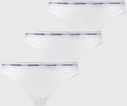 Calvin Klein Underwear tanga 3 db fehér, 000QD5209E - fehér L