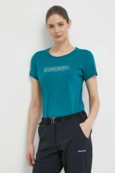 La Sportiva t-shirt Outline női, zöld, G20733733 - zöld M