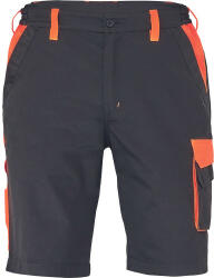 CERVA Max Vivo munkavédelmi rövidnadrág fekete/narancs színben (03570028C1048)