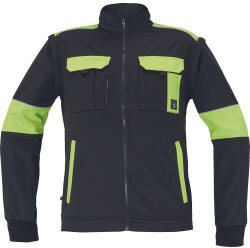 CERVA Max Vivo munkavédelmi dzseki fekete/sárga színben (0351003864068)