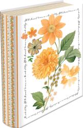  BSB Punch Studio könyv formájú ajándékdoboz (21, 3x28x6, 8 cm) sárga virágos (50411)