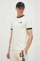 Ellesse pamut póló Meduno T-Shirt sötétkék, férfi, nyomott mintás, SHR10164 - bézs XL
