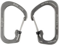 NiteIze CSL2-11-R6 Slidelock® karabiner acél #2 - acél (CSL2-11-R6)