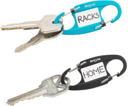 Nite Ize IKSLA-A1-2R6 Identikey Slidelock® feliratozható kulcstartó karabiner - 2 db (IKSLA-A1-2R6)