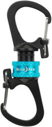 NiteIze Slidelock® 360 ° mágneses csatlakozós dupla karabiner - kék (MSBL-03-R7)