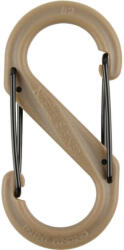 NiteIze SBP2-03-28BG S -Biner® műanyag dupla karabiner #2 - Coyote (SBP2-03-28BG)