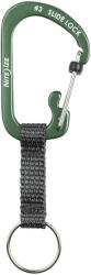 Nite Ize CSLAW3-08-R6 Slidelock® Key Ring kulcstartó alumínium - Olíva (CSLAW3-08-R6)
