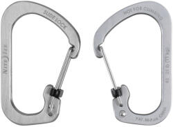 NiteIze CSL3-11-R6 Slidelock® karabiner acél #3 - acél (CSL3-11-R6)