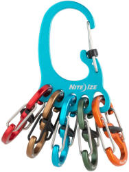 Nite Ize Bigfoot Locker® Keyrack alumínium - vegyes (KLKBFA-03-R6)
