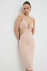 Elisabetta Franchi ruha rózsaszín, mini, testhezálló, AM46T42E2 - rózsaszín 34