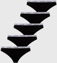 Calvin Klein Underwear bugyi 5 db fekete - fekete S