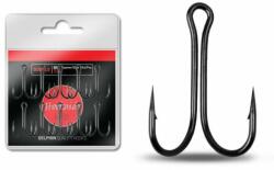 Delphin HKD Double 6 Black nickel 10pcs füles kétágú horog (622410006)