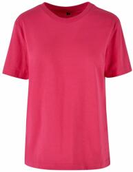 Build Your Brand Tricou de damă oversized - Hibiscus roz | XL (BY211-1000354858)