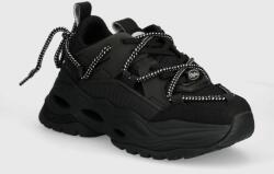 Buffalo sportcipő Triplet Lace fekete, 1630920. BLK - fekete Női 40