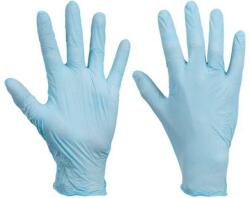 Kesztyű NA35 nitril púdermentes, világoskék, 7 (S) (100db) (0109009899070)