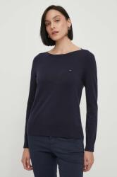 Tommy Hilfiger pulóver könnyű, női, sötétkék - sötétkék XS - answear - 44 990 Ft