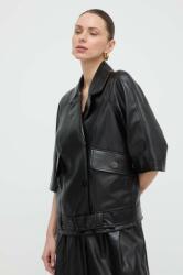 Armani Exchange rövid kabát női, fekete, átmeneti - fekete XS - answear - 113 990 Ft