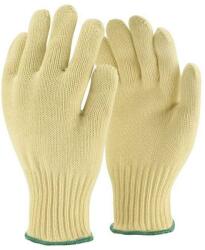  Védőkesztyű hőálló vágásbiztos 100% para-aramid, sárga, 8 (TOP_GLV_TWARON-8)
