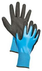Kesztyű Tetrax nylon latex, kék/fekete, 10 (0108013299100)