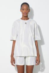 Adidas pamut póló női, szürke, IU2481 - szürke M