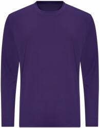 Just Cool Tricou sport cu mânecă lungă pentru bărbați Cool T - Violet | M (JC002-1000355537)