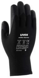 Kesztyű UVEX Unilite Thermo bélelt, polimer bevonat, akril és gyapjú alapanyag, fekete, 9 (U60593-9)