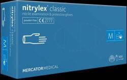 Mercator Medical Classic púdermentes nitril egyszer használatos kesztyű, 100db / doboz, S (NITRYLEX_CLASSIC-S)