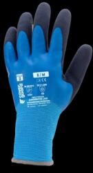 Kesztyű Eurowinter L200 bélelt dupla latex mr kék/fekete 10 (1WILF00010)