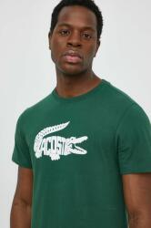 Lacoste t-shirt zöld, férfi, nyomott mintás - zöld L - answear - 19 990 Ft
