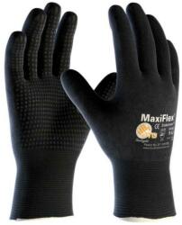 Kesztyű ATG (34-847) Maxiflex Endurance nitril hab bevonatú pontokkal black 09 (A3062-09)