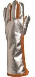  Kesztyű hegesztő hasíték marhabőr aluminizált kevlár orange/grey 10 (TERK400)