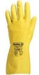  Kesztyű Picaflor latex pamut bolyhozással 30cm yellow 7, 5 (PICAFLOR_240-7.5)