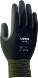 Kesztyű Uvex uniPUr nylon tenyerén PU mártás fekete 10 (6024810)