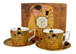 Duo Gift Porcelán teáscsésze szett - 270ml - Klimt: A csók