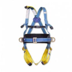  Testheveder Irudek Light Plus 4 5 pontos, kék/sárga, L-XL (100404500005)