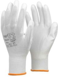  Védőkesztyű PU mártott nylon gumirozott mandzsetta TOP PRINCE+, fehér, 2XL (TOP_PRINCE_PLUS-2XL)