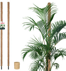 KOTARBAU țăruș Pentru Plante De Nucă De Cocos 180 Cm X 32 Mm Set De 2 Buc (zsy2577)