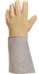 Kesztyű Kriogen színkecskebőr olajálló és vízlepergető mandzsetta 20cm yellow 10 (CRYOG)