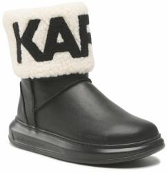 Karl Lagerfeld Hótaposó KARL LAGERFELD KL44550 Black Lthr & Textile 35 Női