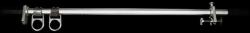 Rögzítőeszköz IRUDEK ATEA alumínium, 2 rögzítőgyűrűvel (100206100003)