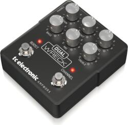 TC Electronic DUAL WRECK PREAMP, Gitár előfok pedál - lightweightguitaramp