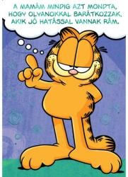 Cardex Üdvözlőlap képeslap Cardex legjobb barát vicces humoros Garfield I (50GAR058)