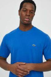 Lacoste pamut póló férfi, sima - kék XL - answear - 16 990 Ft