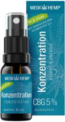  MEDIHEMP Bio Koncentráció - szájspray CBG-vel (5%)